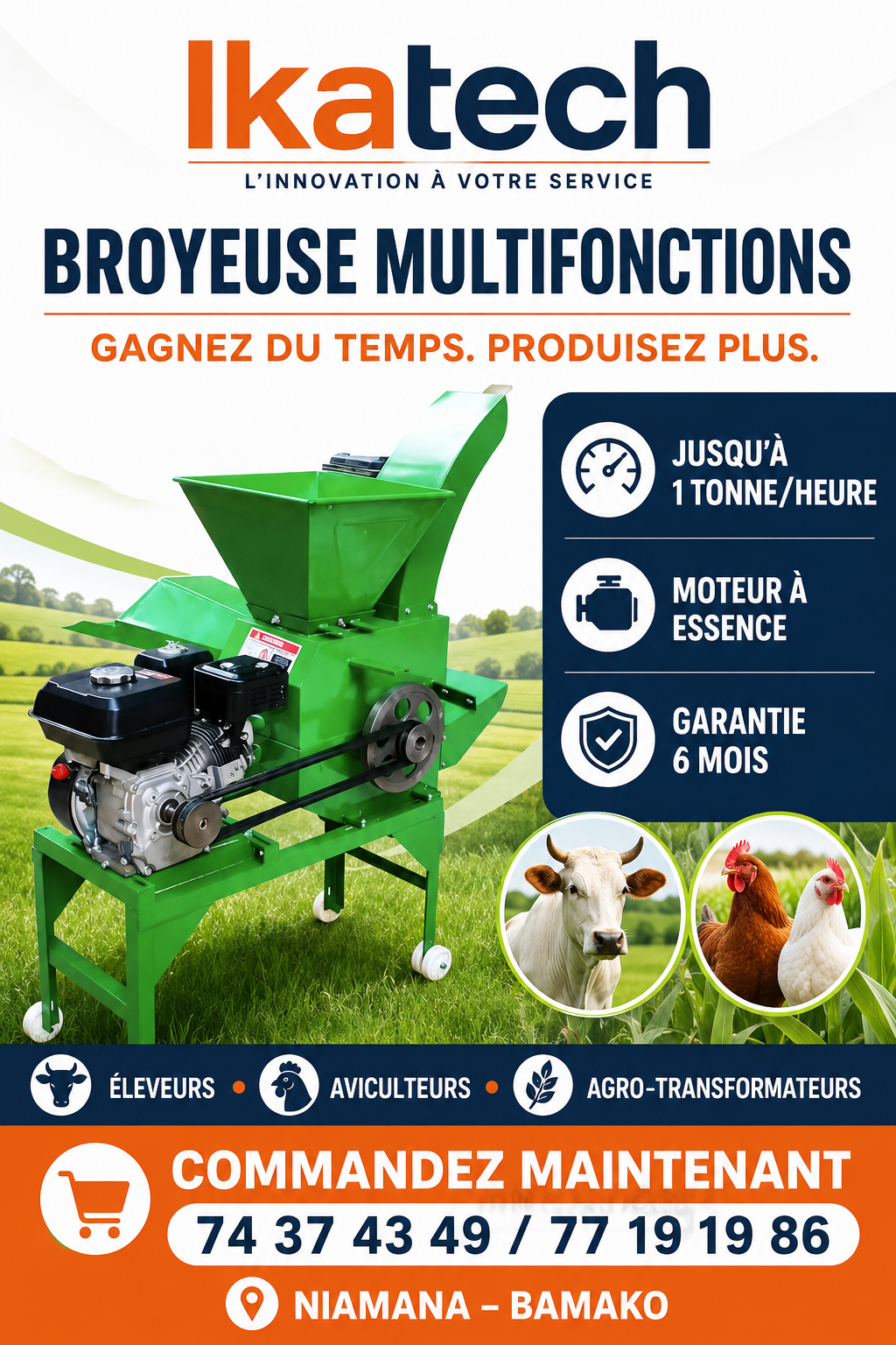 BROYEUSE MULTIFONCTIONS